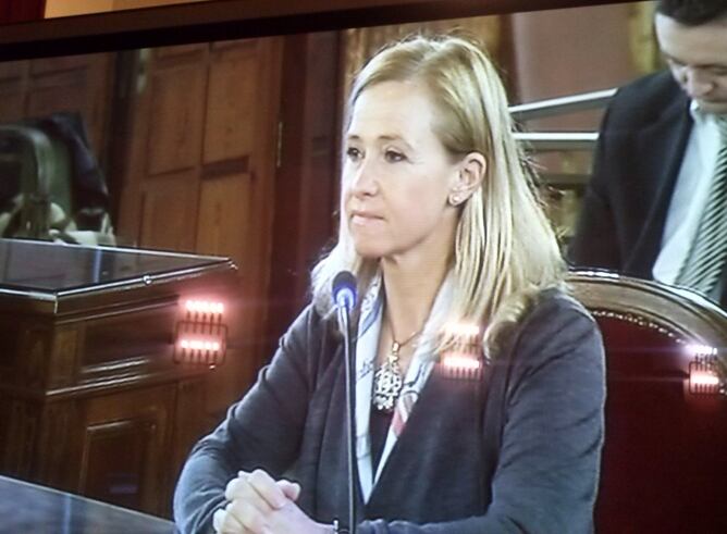 María Dolores Escandell, ex jefa de Cooperación, en el TSJ