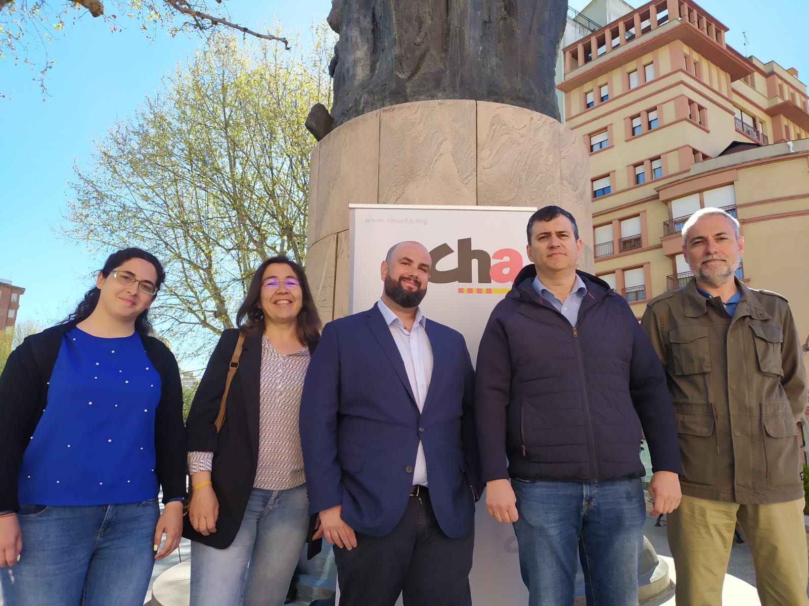 Alegría Expósito, Bea Gual, Alberto Ferraz, Joaquín Palacín, José Ramón Ceresuela