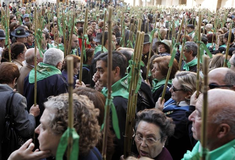 Imagen de la Romería de las fiestas de la Magdalena, que siempre se celebra el tercer domingo de Cuaresma