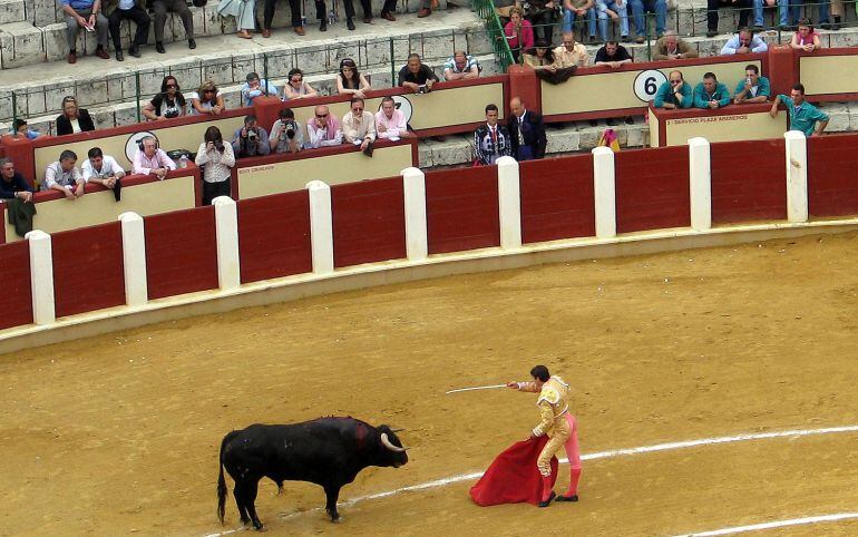 Imagen de archivo de la feria taurina de San Pedro Regalado en 2006