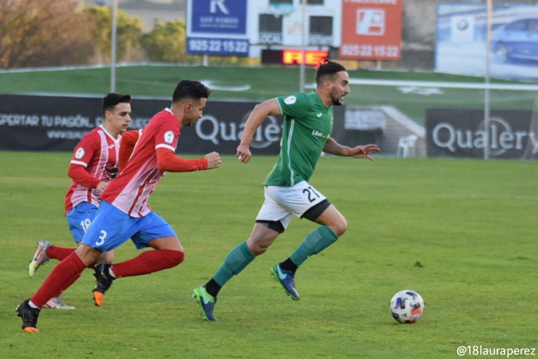 Jokin Esparza, en la cabalgada del primer gol