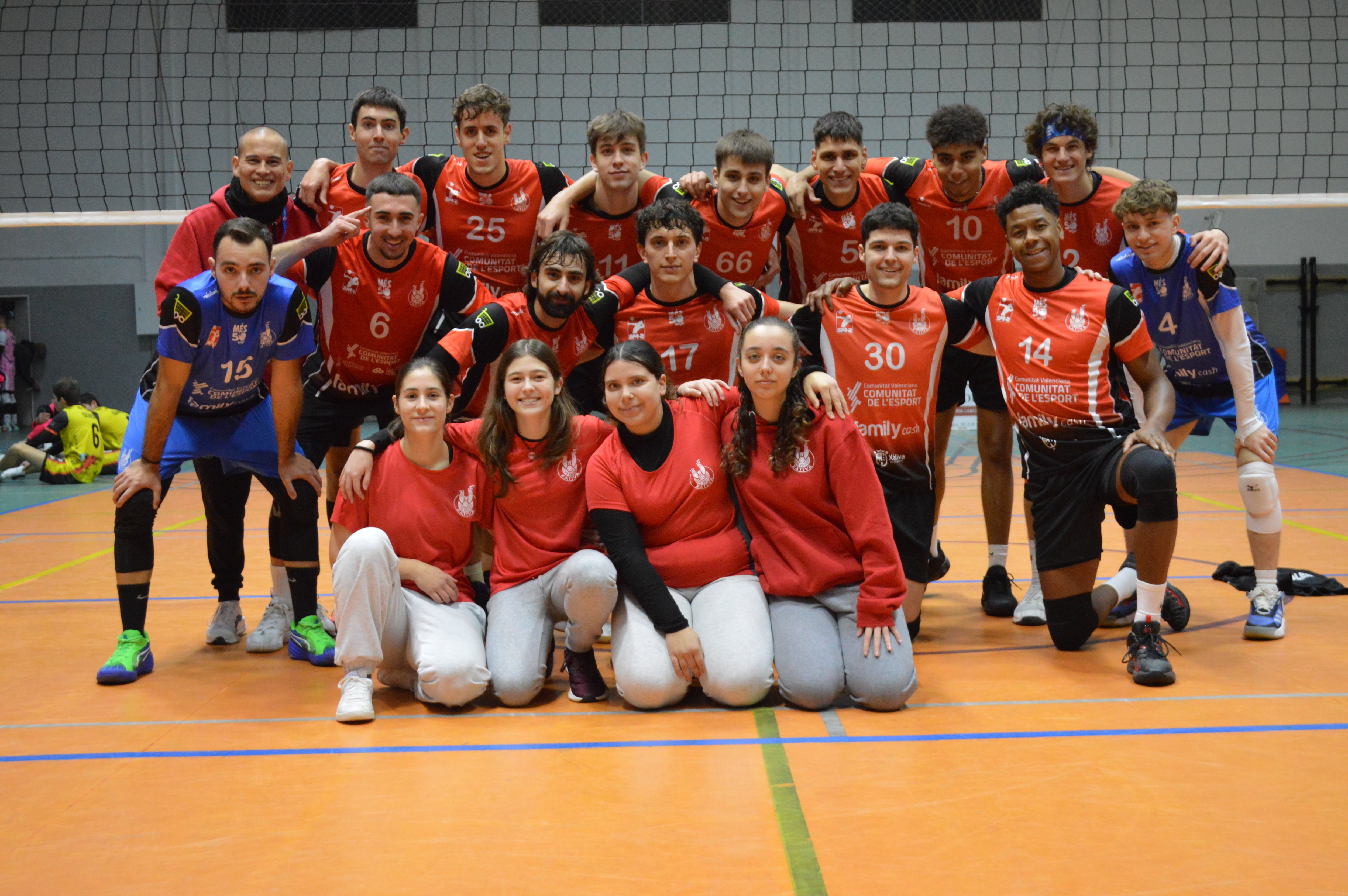 Equipo masculino del CV Xàtiva