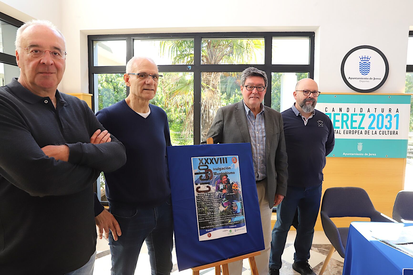 Presentación jornadas sobre montañismo