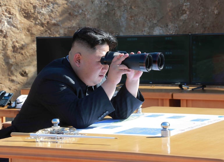 Kim Jong-un, presidente de Corea del Norte