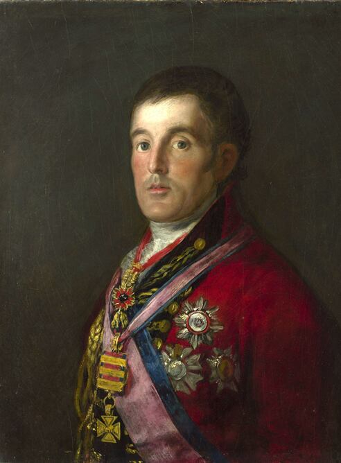 Retrato del Duque de Wellington, de Francisco de Goya