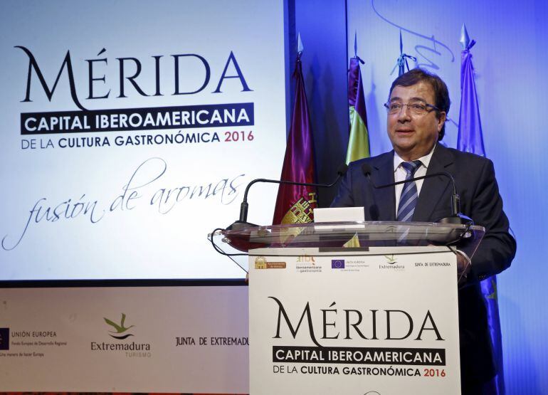 El presidente de Extremadura, Guillermo Fernández Vara.