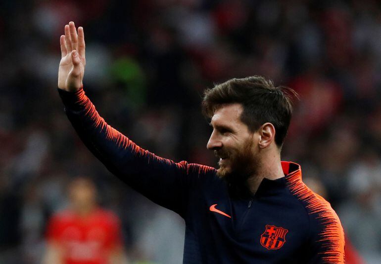 Lionel Messi, jugador del FC Barcelona