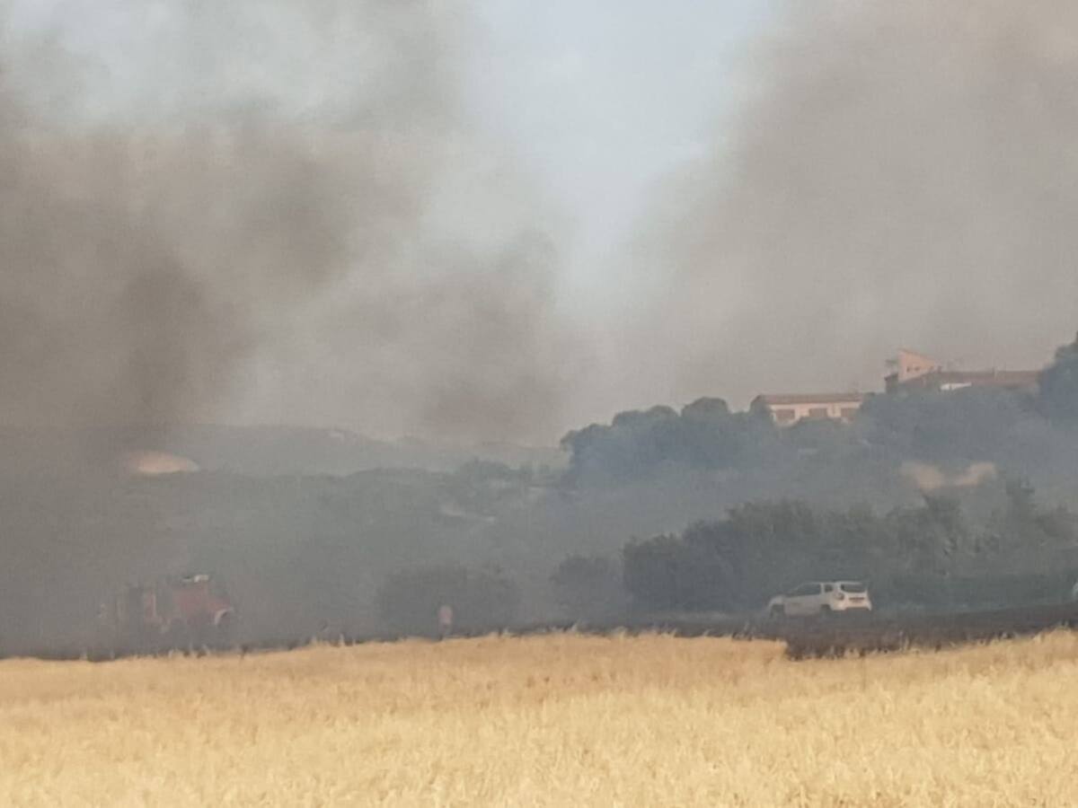 Controlado un incendio en Montesa, en la Comarca de Somontano de Barbastro