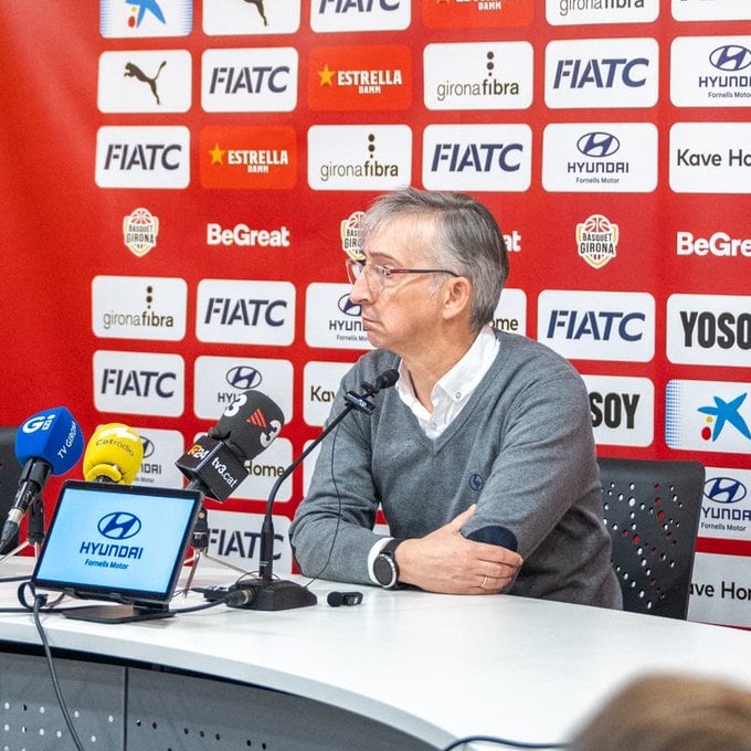 Moncho Fernández, entrenador del Bàsquet Girona.