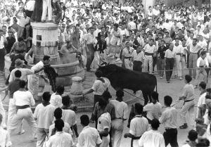 Fiestas de la vaquilla en Teruel.