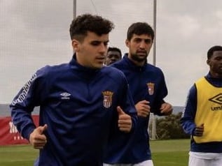 Diego Miguel Pérez 'Dieguito' en su reciente etapa en el Palencia