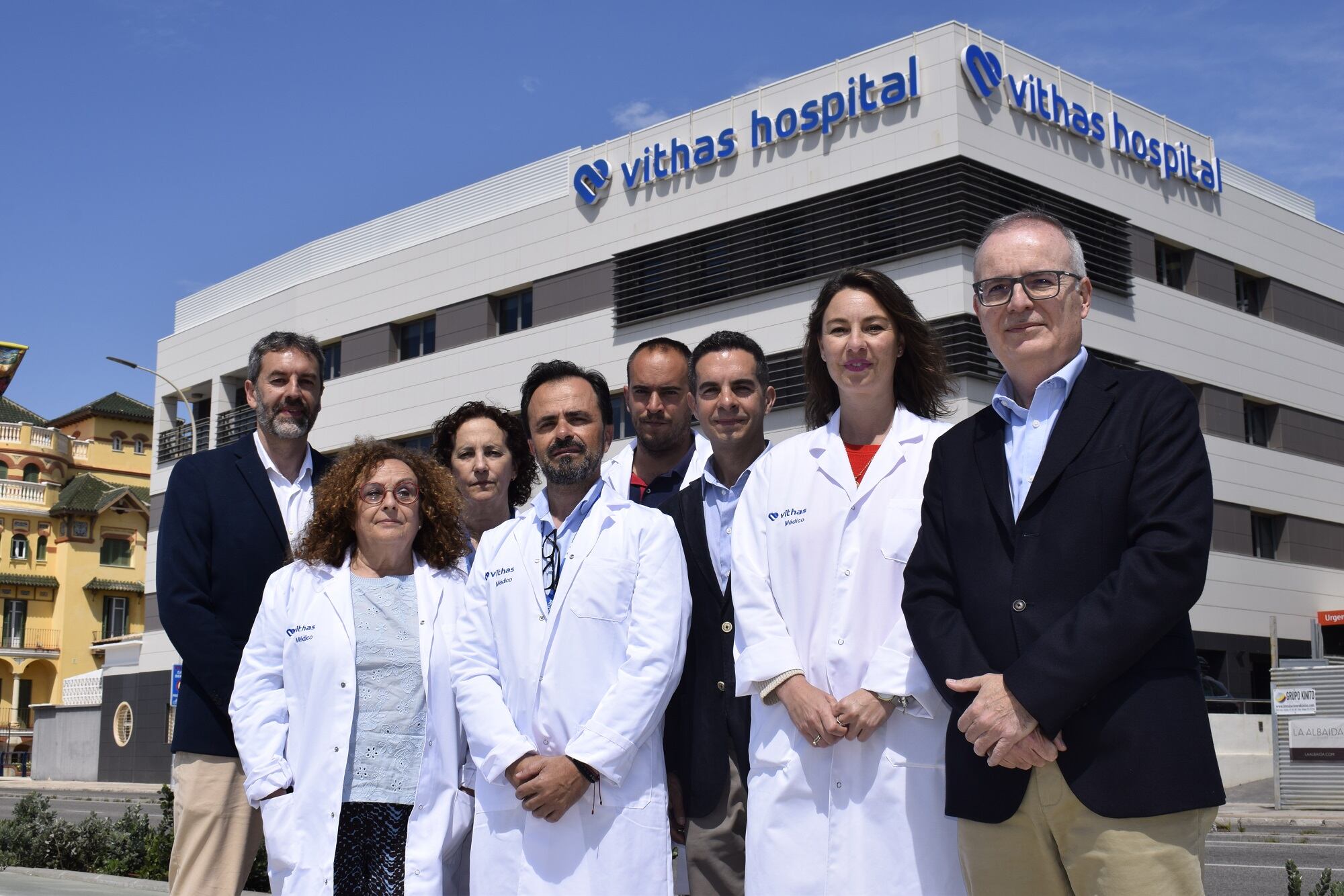 Equipo médico y asistencial Unidad de Ensayos Clínicos Vithas Málaga