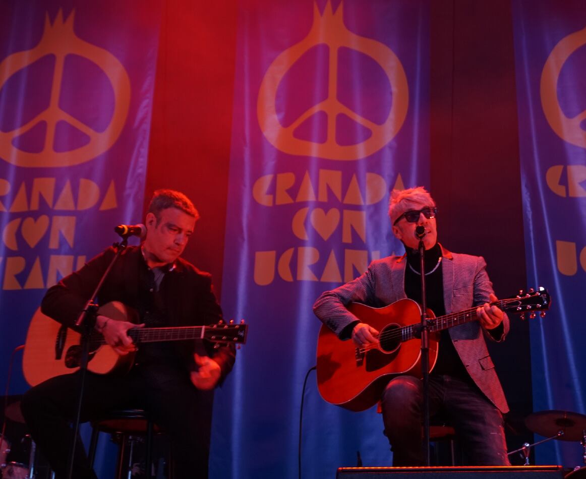 La Guardia en el concierto benéfico Granada con Ucrania