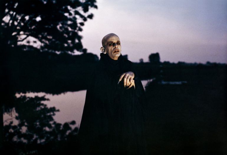 Klaus Kinski en &#039;Nosferatu, vampiro de la noche&#039; (Werner Herzog, 1979).