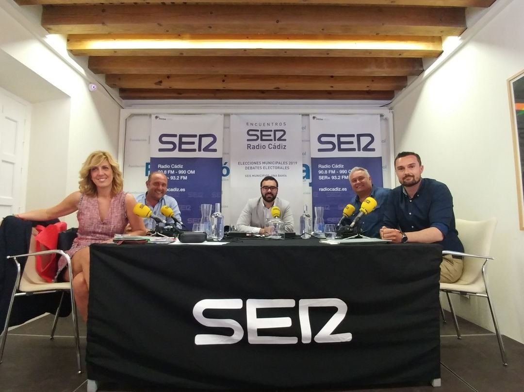 Debate de Radio Cádiz entre candidatos a las elecciones municipales de la capital gaditana desde la sede de la Fundación Cajasol en Cádiz