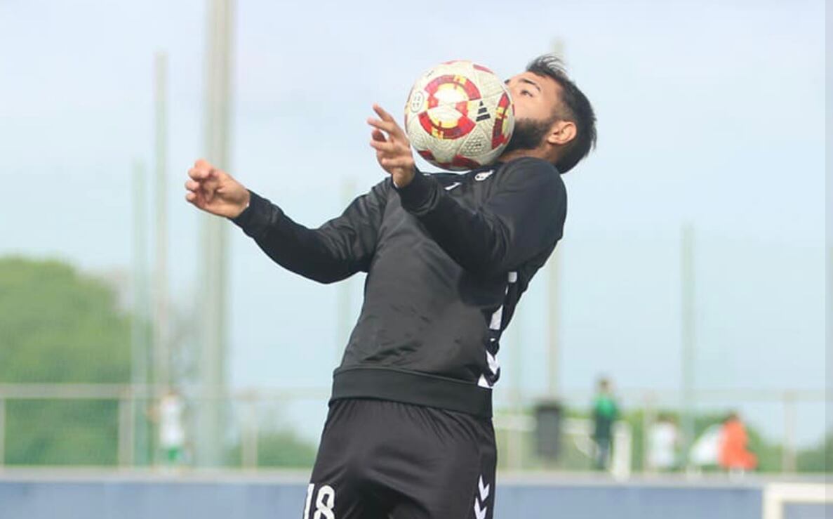 Un entrenamiento de la Balona