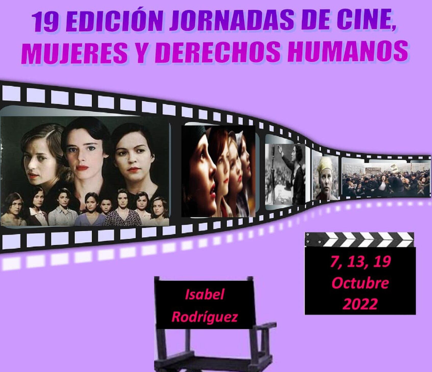 Vuelven las Jornadas de Cine, Mujer y Derechos Humanos “Isabel Rodríguez”