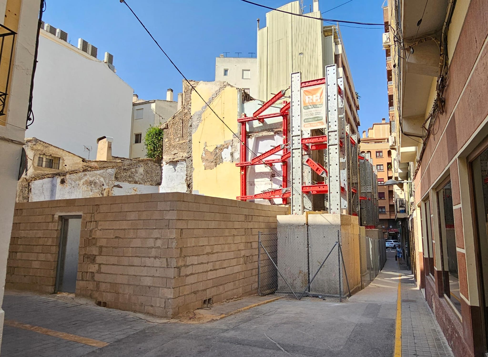 Aspecto de la fachada del inmueble