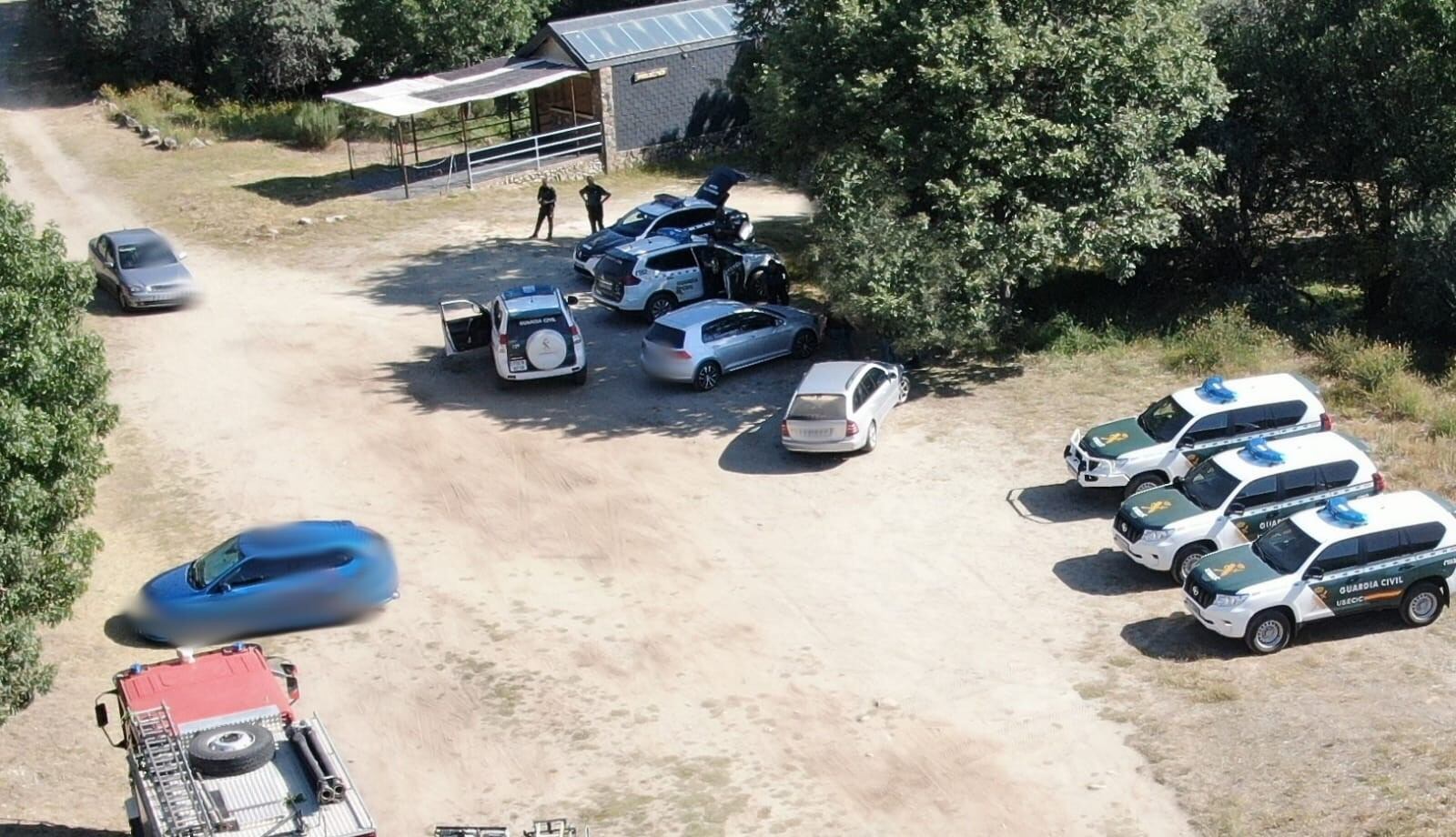 Dispositivo desplegado para la búsqueda de los senderistas