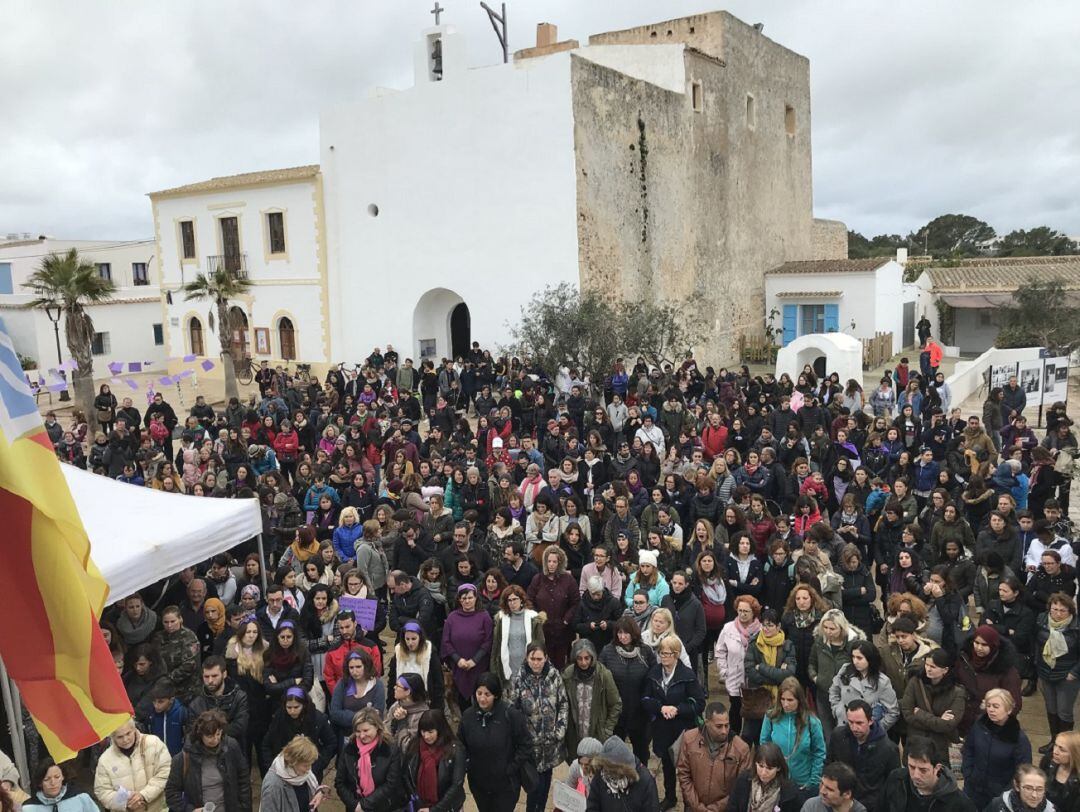 Imagen de la concentración del año pasado en Formentera