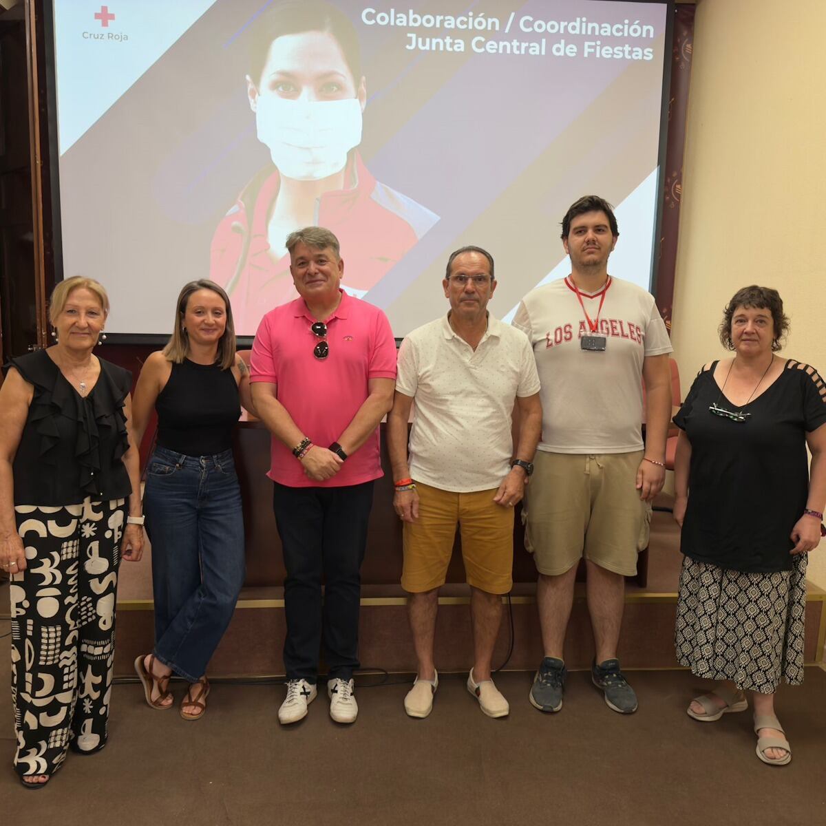 Momento de la jornada informativa