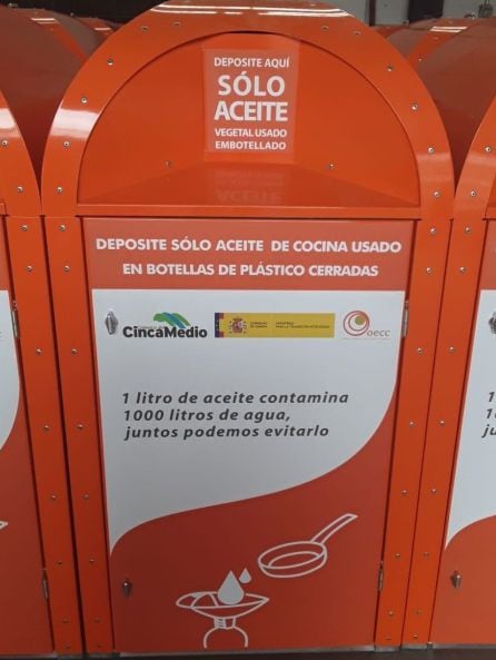 La Comarca de Cinca Medio ha comenzado a instalar contenedores de aceite doméstico