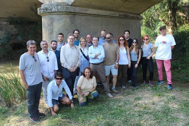 Participantes en el último curso de Entomología celebrado en Grañén