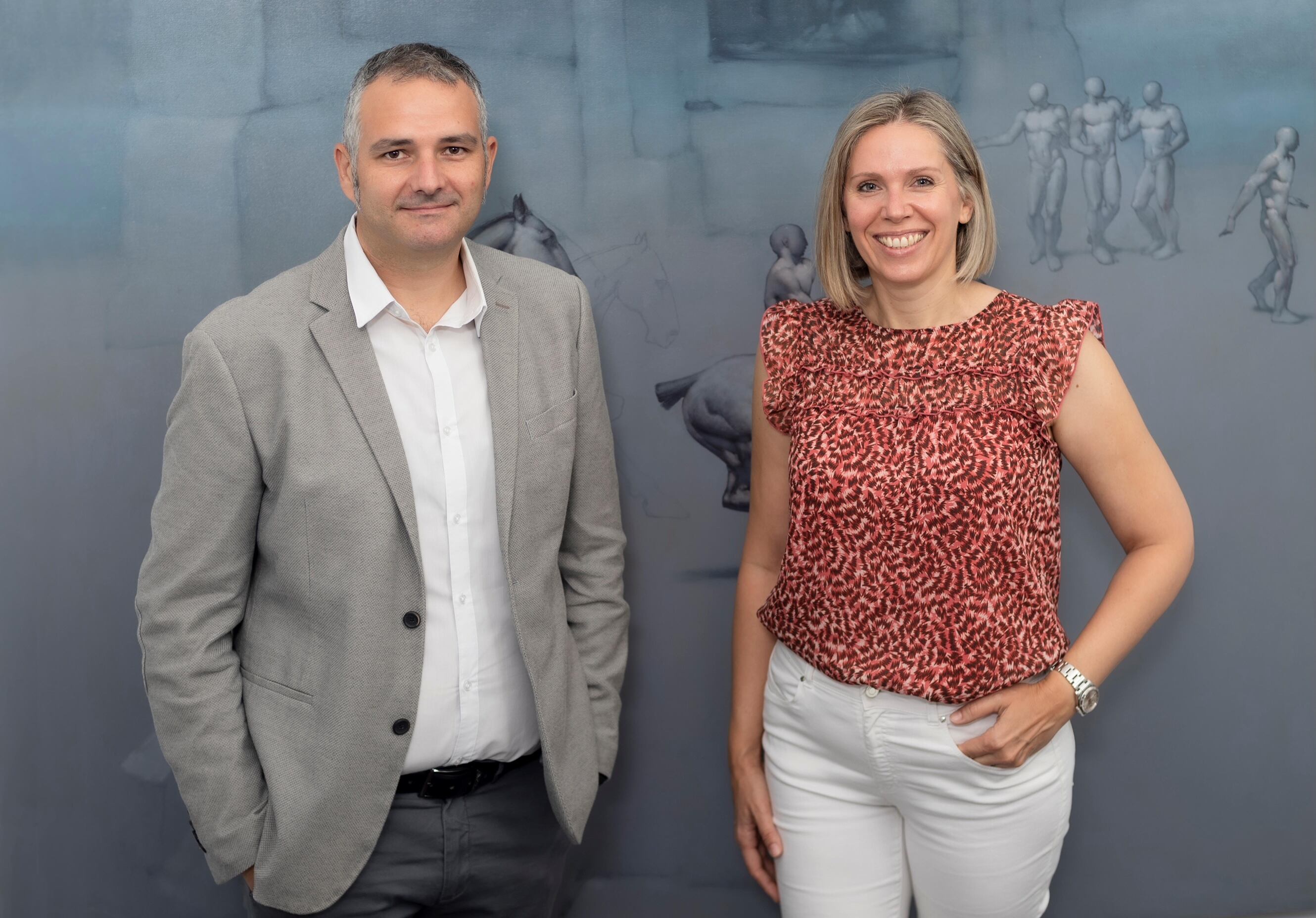 Vicent Sever y Mireia Server (CEO de ROLSER)