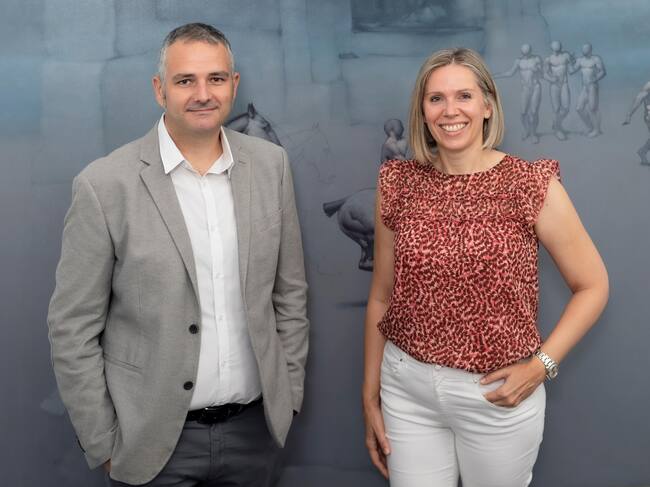 Vicent Sever y Mireia Server (CEO de ROLSER)