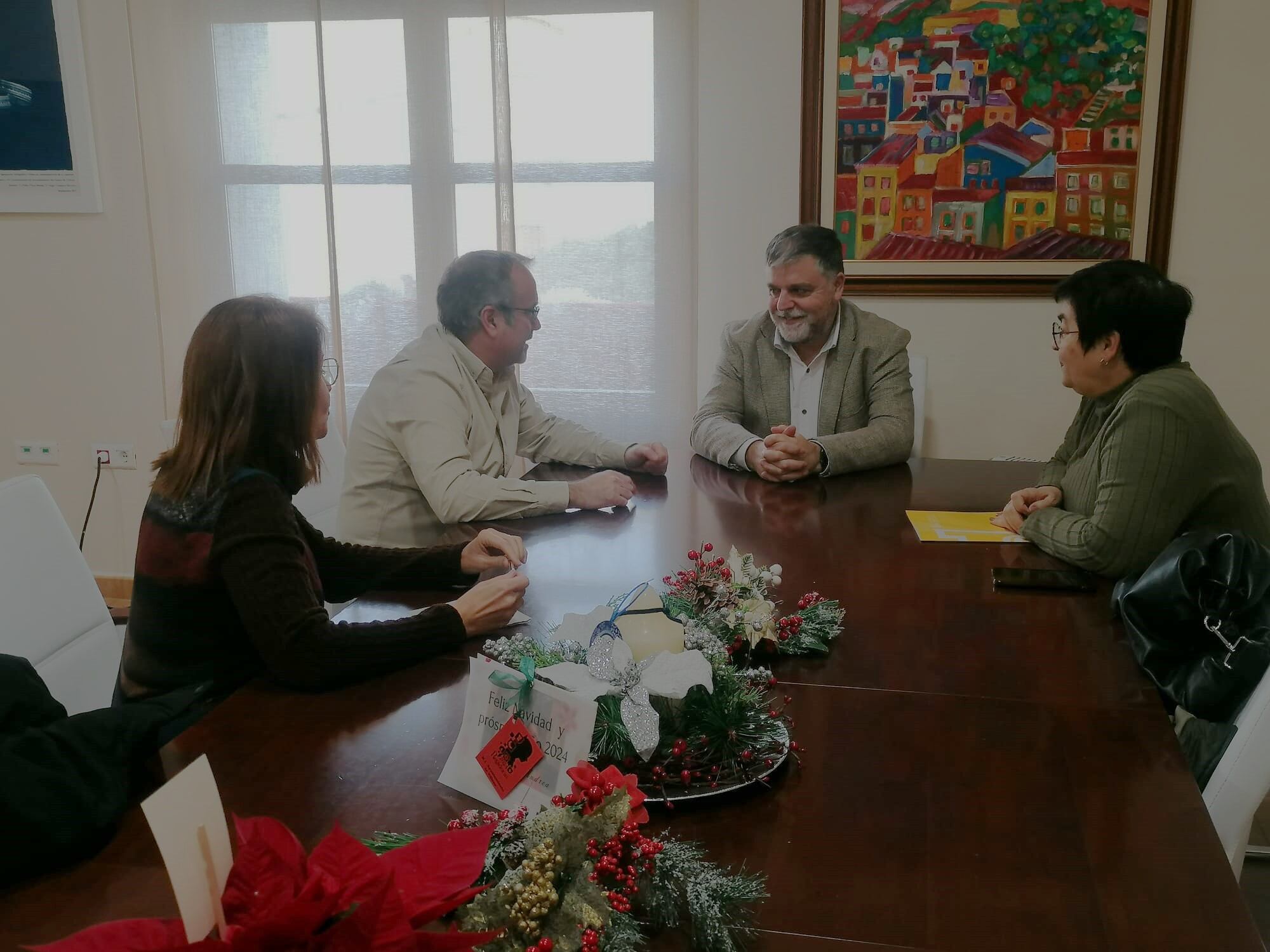 Reunión con el director del gabinete