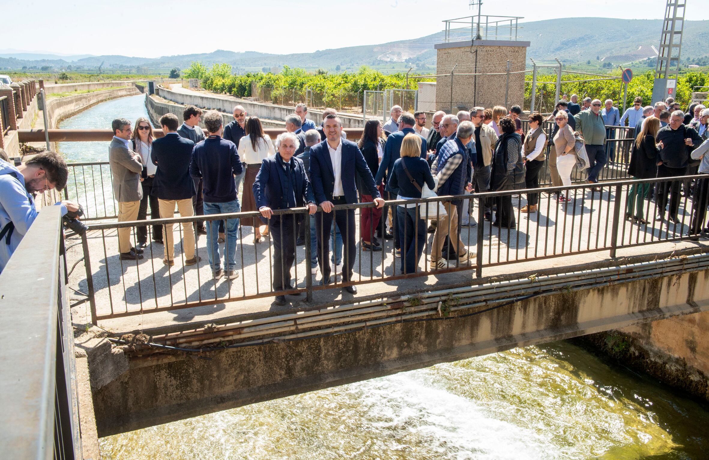 Entre los asistentes, el presidente de la Diputació de València. Fuente: Diputació de València