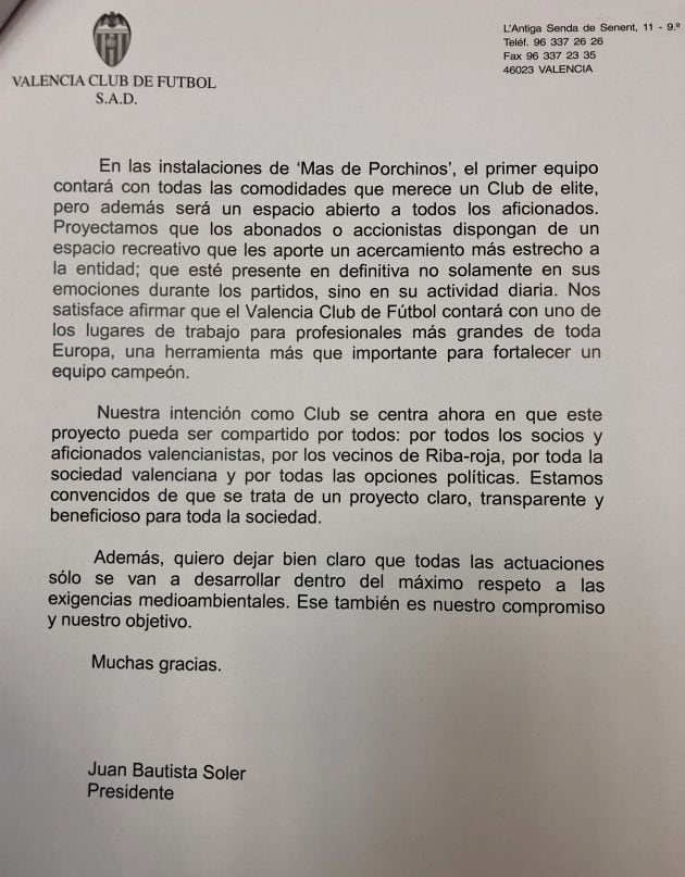 Discurso de Juan Soler Porxinos 2.