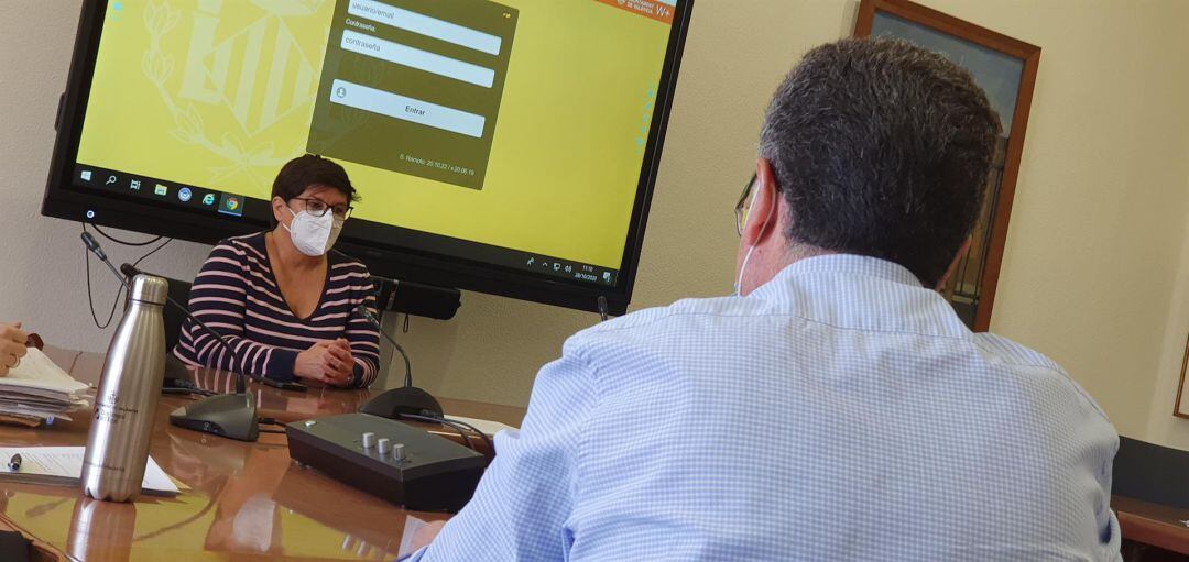 Luisa Notario, concejala La edil de Gestión de Recursos del Ayuntamiento de València, Luisa Notario, en Rueda de Prensa