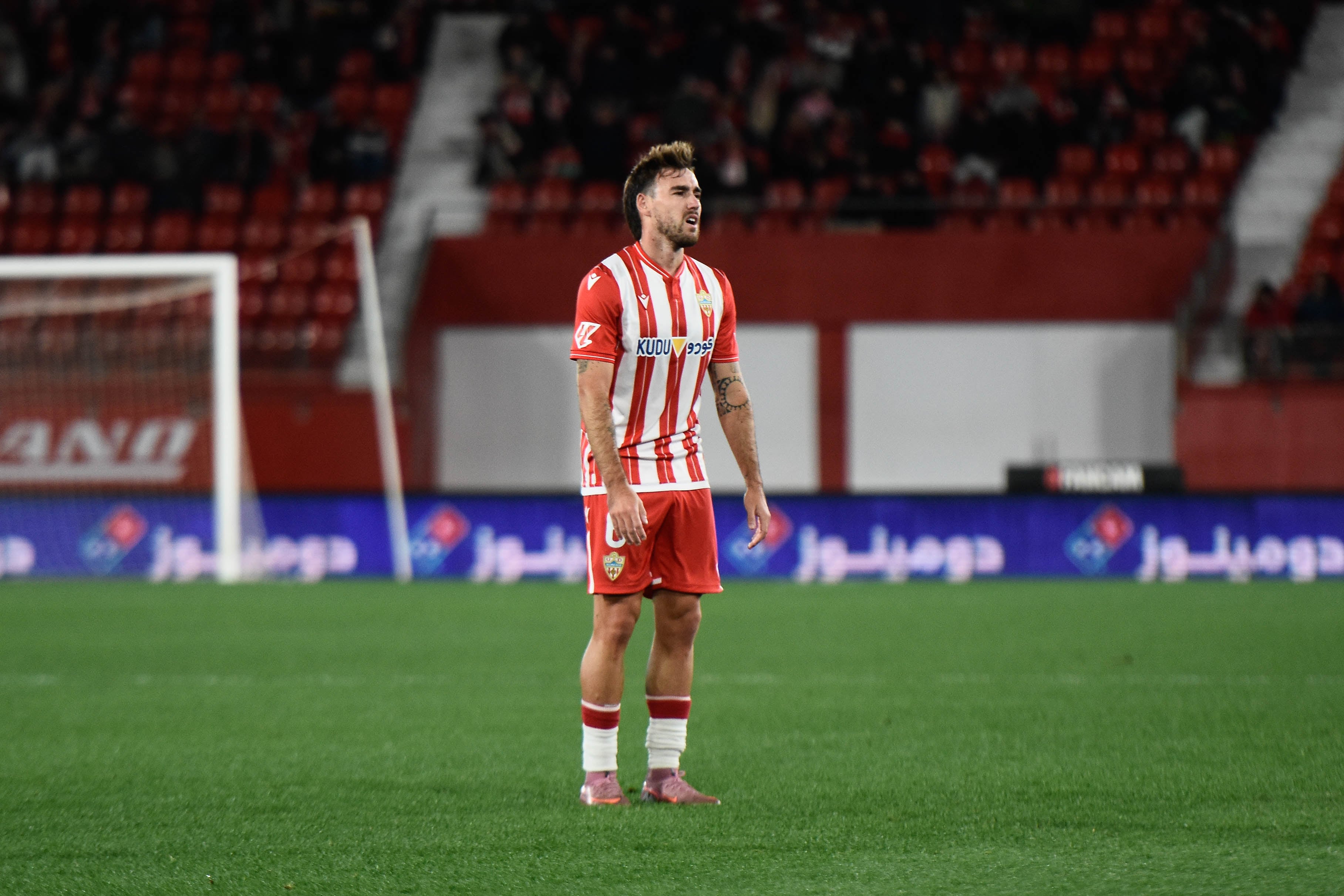 André Horta no se hace con la titularidad en el Almería.