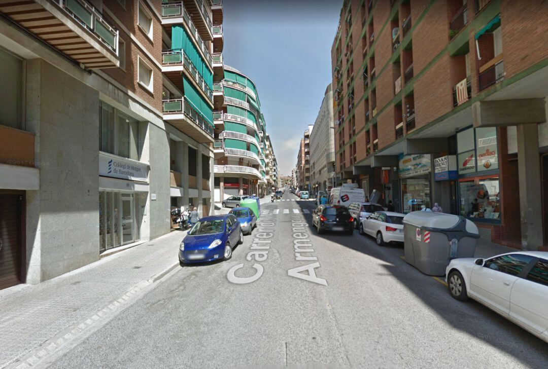 Imagen de una calle de la localidad de Manresa
