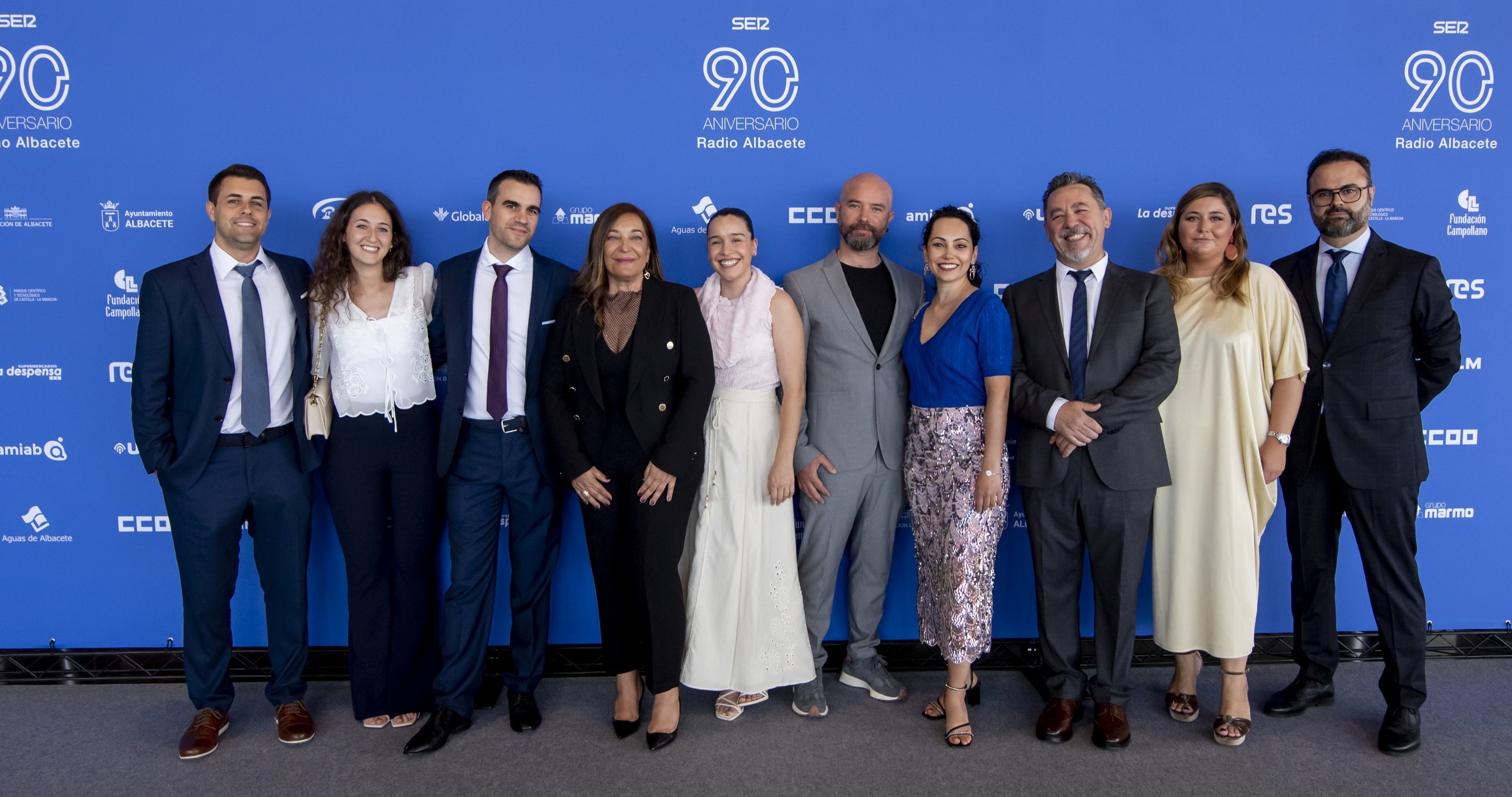 Foto de familia de Radio Albacete. Imagen de Juan Carlos Navarro.