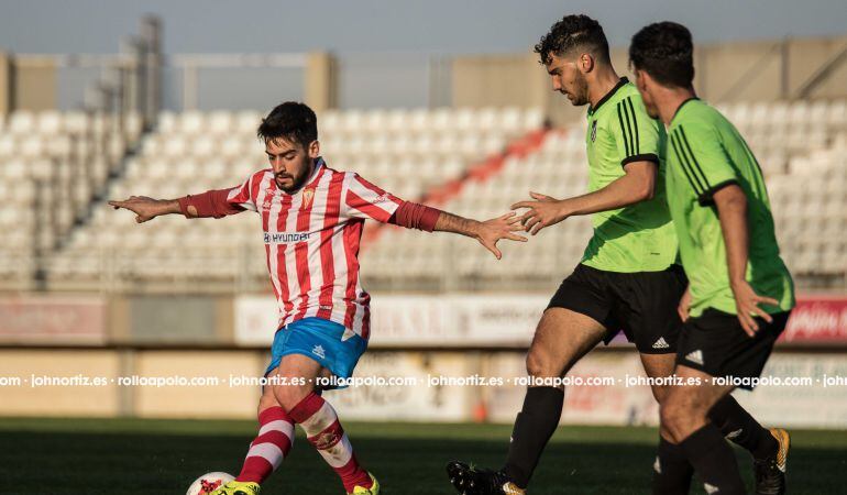 Tano durante un partido.