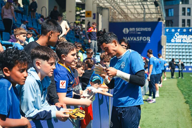 Jornada d'entrenament de portes obertes al Nacional
