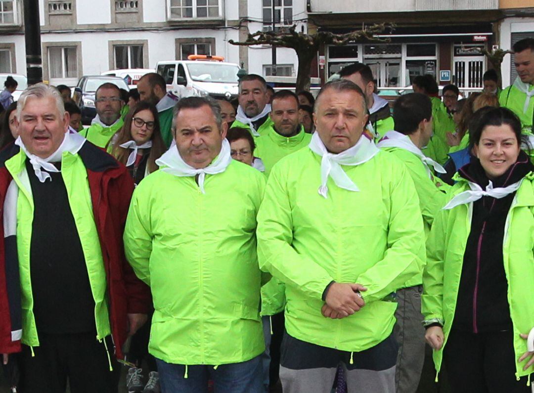 El alcalde de Palas, Pablo Taboada, en un acto con José Manuel Balseiro