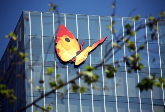 Imatge de la seu de Gas Natural a Barcelona