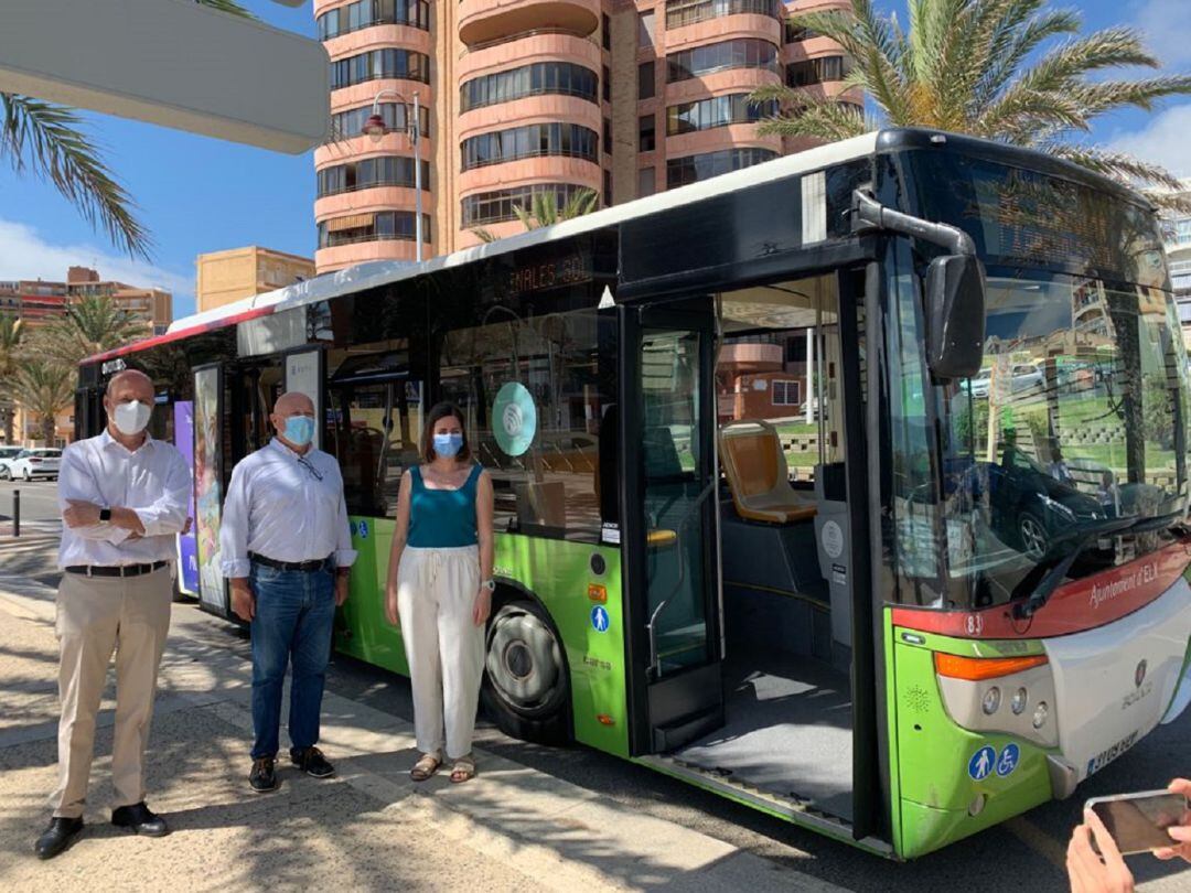 Autobús en Arenales