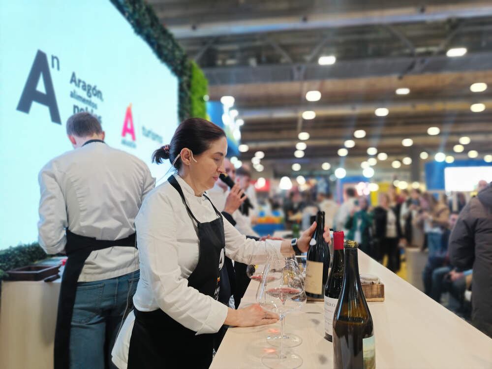 Aragón ha llevado algunos de sus mejores vinos a Madrid Fusión