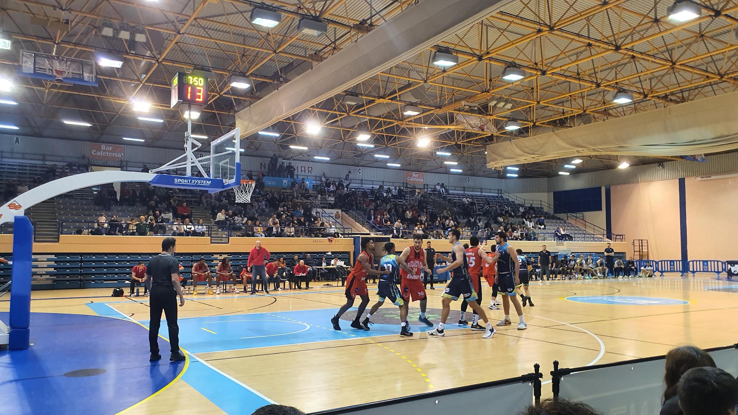 Un momento del partido