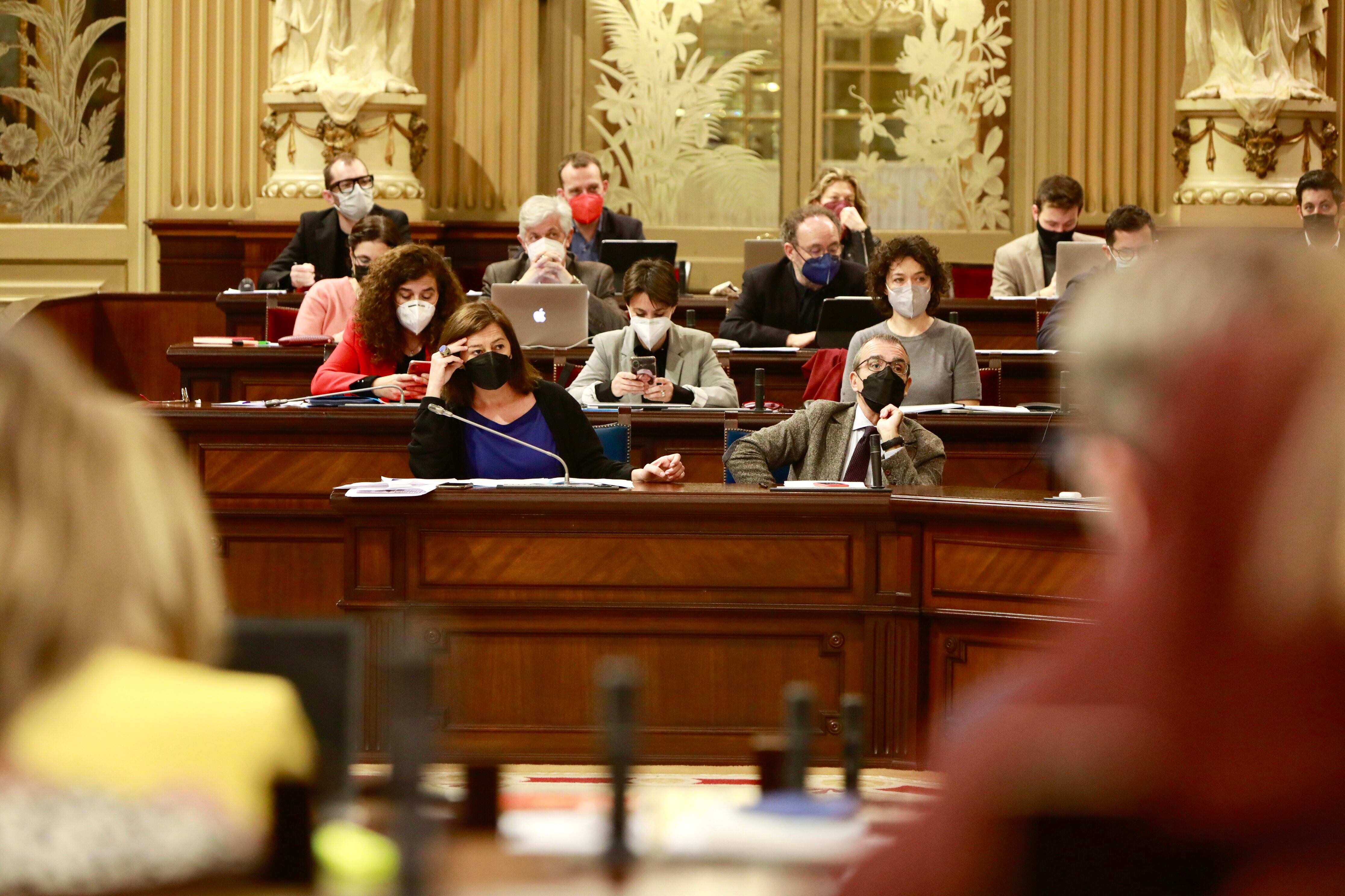 Sesión control Parlamento balear