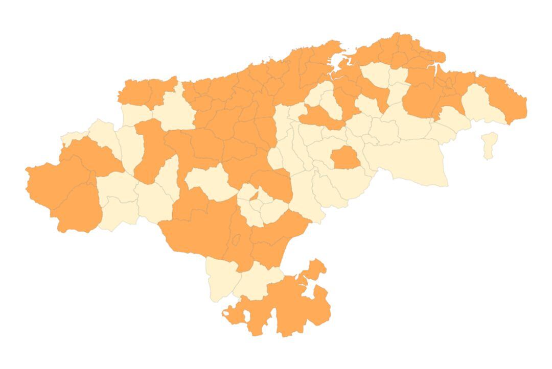 Semáforo Covid esta semana.