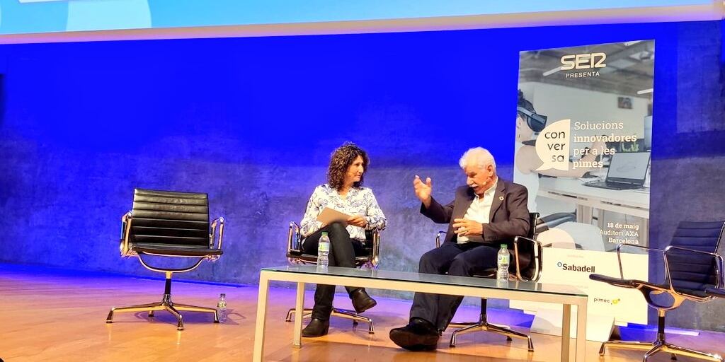 Joan Vila, amb Mònica Peinado, a SER Conversa