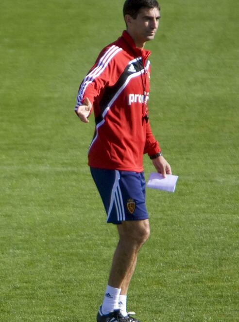 Gay durante un entrenamiento