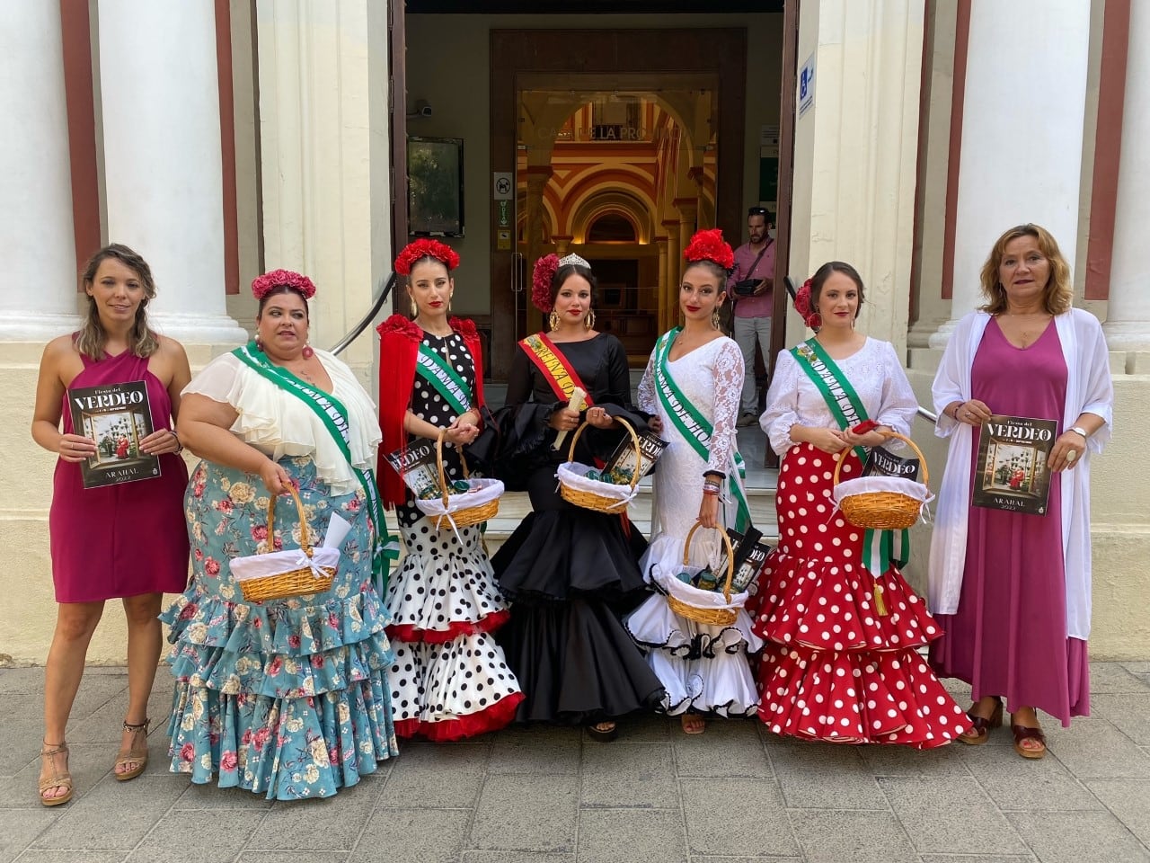 Presentación en la Casa de la Provincia de la Fiesta del Verdeo en Arahal