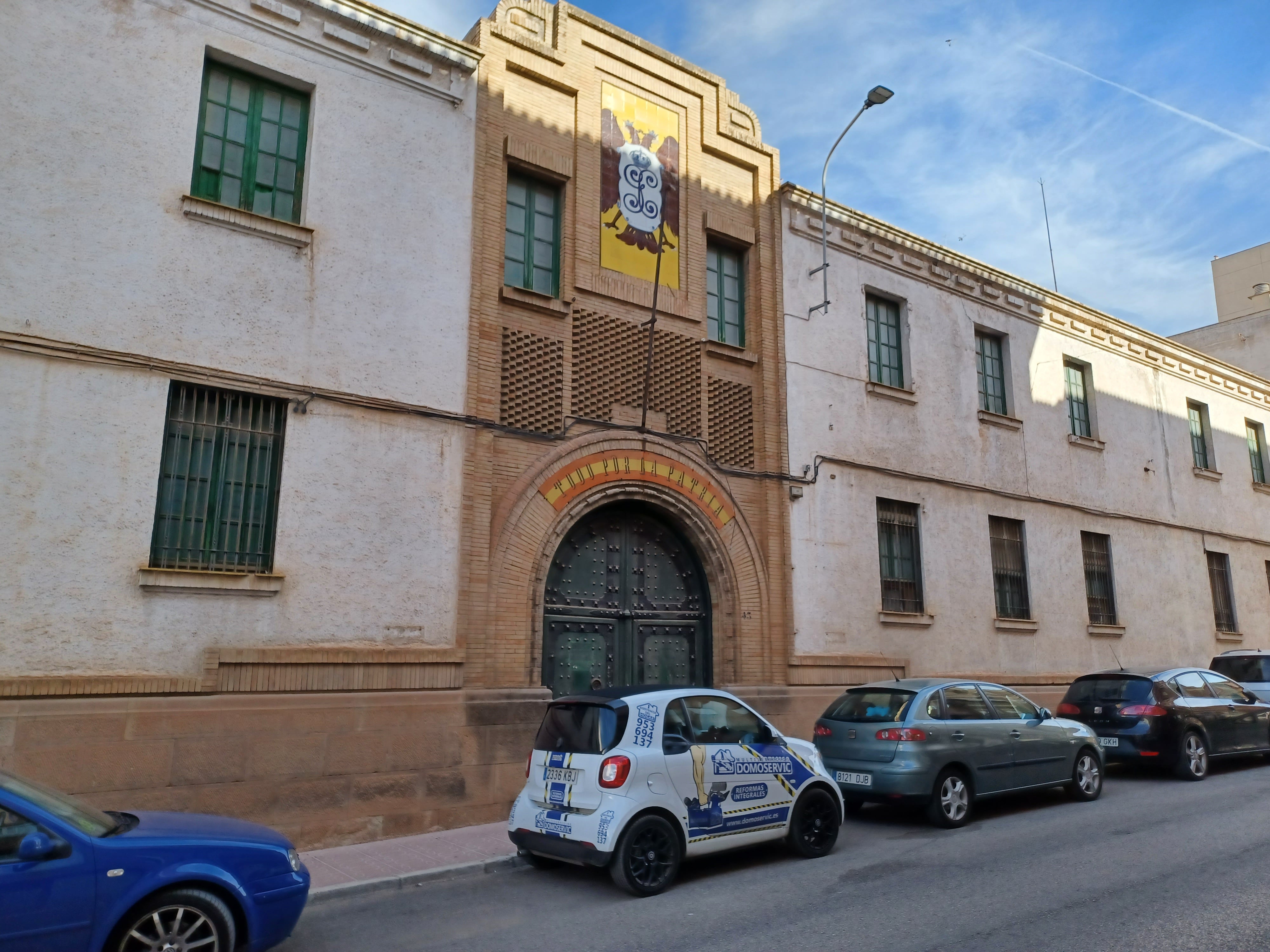 Antiguo cuartel de la Guardia Civil en Linares.