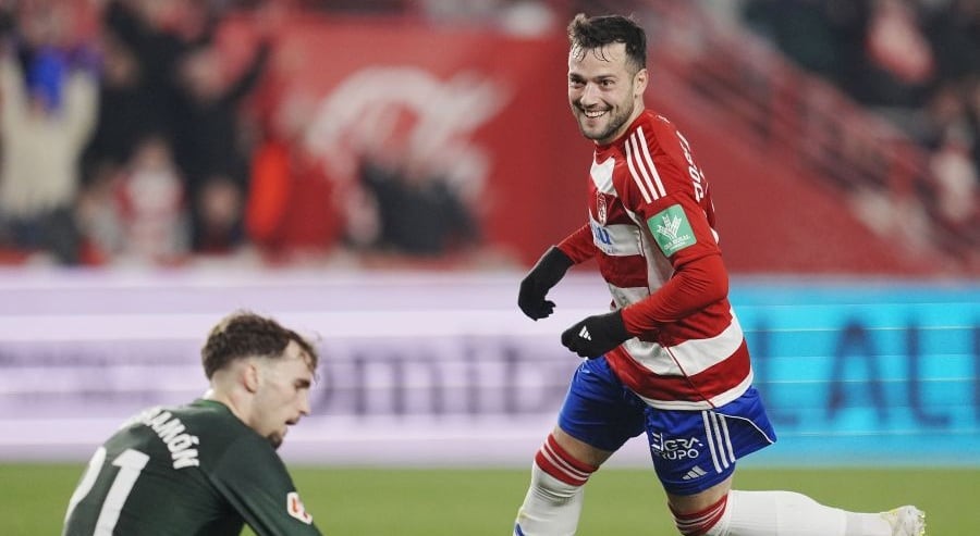 José Arnaiz, el autor del gol.